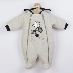 Combinaison d’hiver pour bébé avec capuche KOALA Star Vibes
