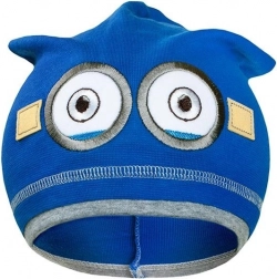 bonnet d’automne pour enfant New Baby avec motif Minion, bleu foncé, taille 110 (4–5 ans)