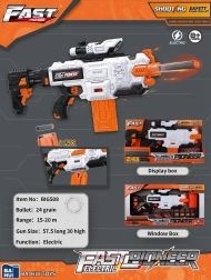 Pistolet jouet Fast Pioneer pour enfants avec viseur et chargeur