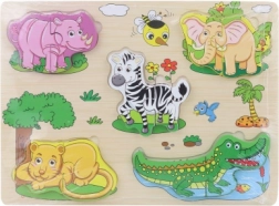 Puzzle en bois Safari