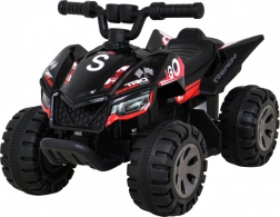 Quad électrique pour enfants The Fastest avec moteur 25 W – noir