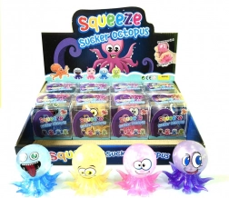 Pieuvre anti-stress à presser, amusante et farceuse