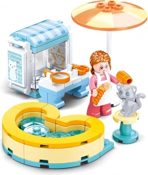 Sluban Girls Dream salon pour chats set de construction