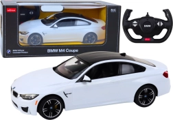 Voiture de course radiocommandée BMW M4 Coupé 1:14 blanche