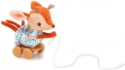 Lilliputiens - Jouet à tirer en peluche Cerf Stella 12 mois+