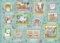 Puzzle Gibsons Chats Célèbres 1000 Pièces