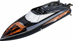 bateau RC 2,4 GHz 34 cm avec double pont et vitesse de 25 km/h