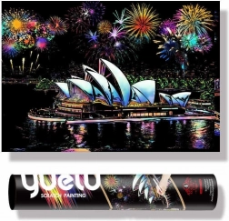 Tableau à gratter Opéra de Sydney