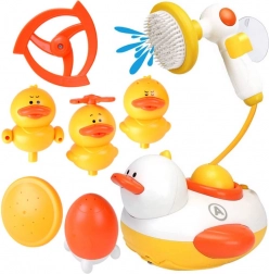 Canard de bain flottant avec douche et embouts interchangeables