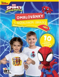 Livre de coloriage avec images thermocollantes SPIDEY