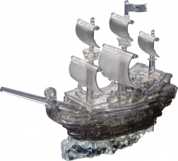 Puzzle en cristal 3D Bateau pirate 101 pièces