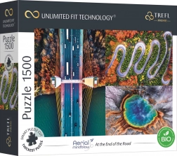 Puzzle Trefl UFT Aerial Mindblow : Au bout de la route 1500 pièces