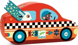 Puzzle Voiture de course avec 16 pièces