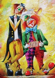 ART PUZZLE clowns – puzzle 260 pièces