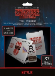 Autocollants Stranger Things, lot de 37 pièces
