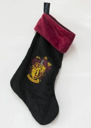 Chaussette de Noël Harry Potter Gryffondor en polaire peluche