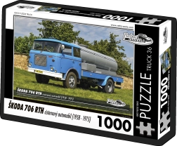 Puzzle Retro-automobiles Škoda 706 RTH camion-citerne – 1000 pièces