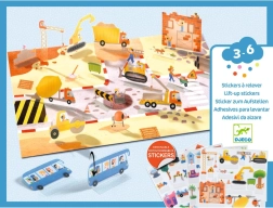 Autocollants repositionnables voitures DJECO