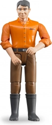 Figurine Bworld homme avec pantalon marron