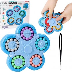 Woopie jeu logique antistress Magic Beans Puzzle Pentagon