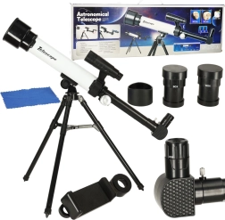 Télescope astronomique pour enfants avec trépied et boussole
