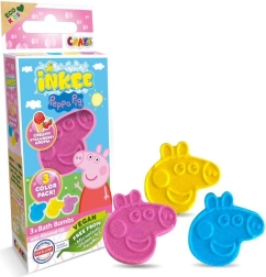 Inkee bombes de bain effervescentes PEPPA PIG mini coffret
