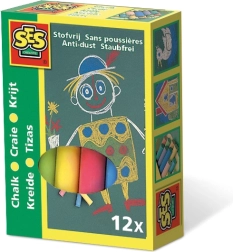 Craies de couleur pour enfants 12 pièces