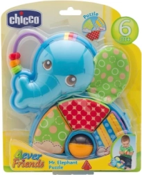 Chicco puzzle éléphant – encastrement interactif pour enfants