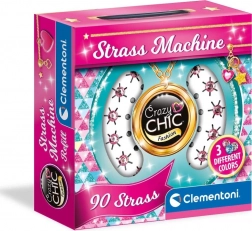 Clementoni Crazy Chic set de rechange de pierres strass 90 pcs
