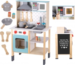 Cuisine en bois pour enfants TOOKY TOY avec accessoires