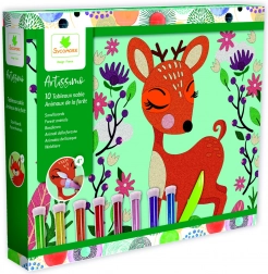 Artissimo - sablage scintillant animaux de la forêt