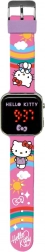 Montre LED numérique avec calendrier Hello Kitty