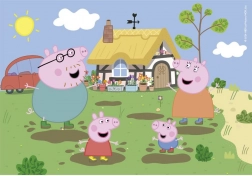 Puzzle Clementoni Peppa Pig amusement dans la boue