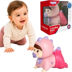 Bébé rampant interactif WOOPIE avec lumières et mélodies