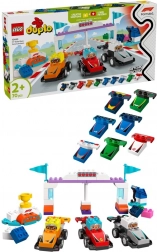 LEGO DUPLO 10445 Voitures de course et pilotes d’équipe F1