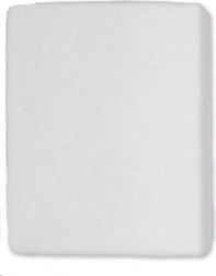 drap-housse éponge pour lit bébé New Baby 140 × 70 cm blanc