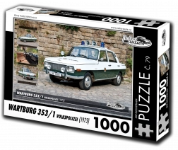 Puzzle RETRO-AUTA Wartburg 353 Volkspolizei 1000 pièces