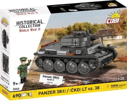 Jeu de construction char Panzer 38(t) / LT vz. 38 2-en-1 – 690 pièces