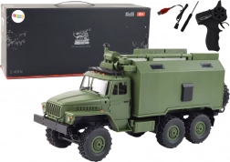 camion RC militaire WPL B-36 1:16 4WD avec LED
