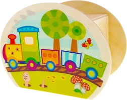 Hess tirelire en bois Train