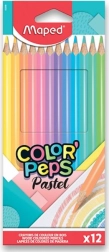 Crayons MAPED Color'Peps Pastel 12 pcs