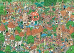 Puzzle JUMBO Jan van Haasteren Forêt féerique 1000 pièces