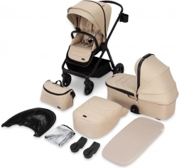 Poussette combinée 2-en-1 MoMi GISELLE beige 2024