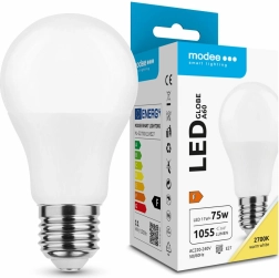 Ampoule LED globe E27 11 W blanc chaud MODEE Smart Lighting