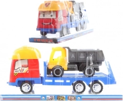 Camion en plastique à benne basculante à friction