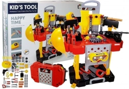 Atelier pour enfants 3-en-1 avec outils et valisette