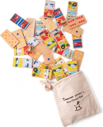 Dominos en bois Moyens de transport