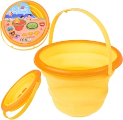 Seau pliable en silicone en forme de citron, 2,5 l