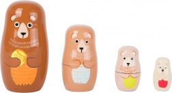 Small Foot Matriochka famille d’ours