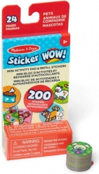 recharge d’autocollants animaux de compagnie pour melissa & doug sticker wow